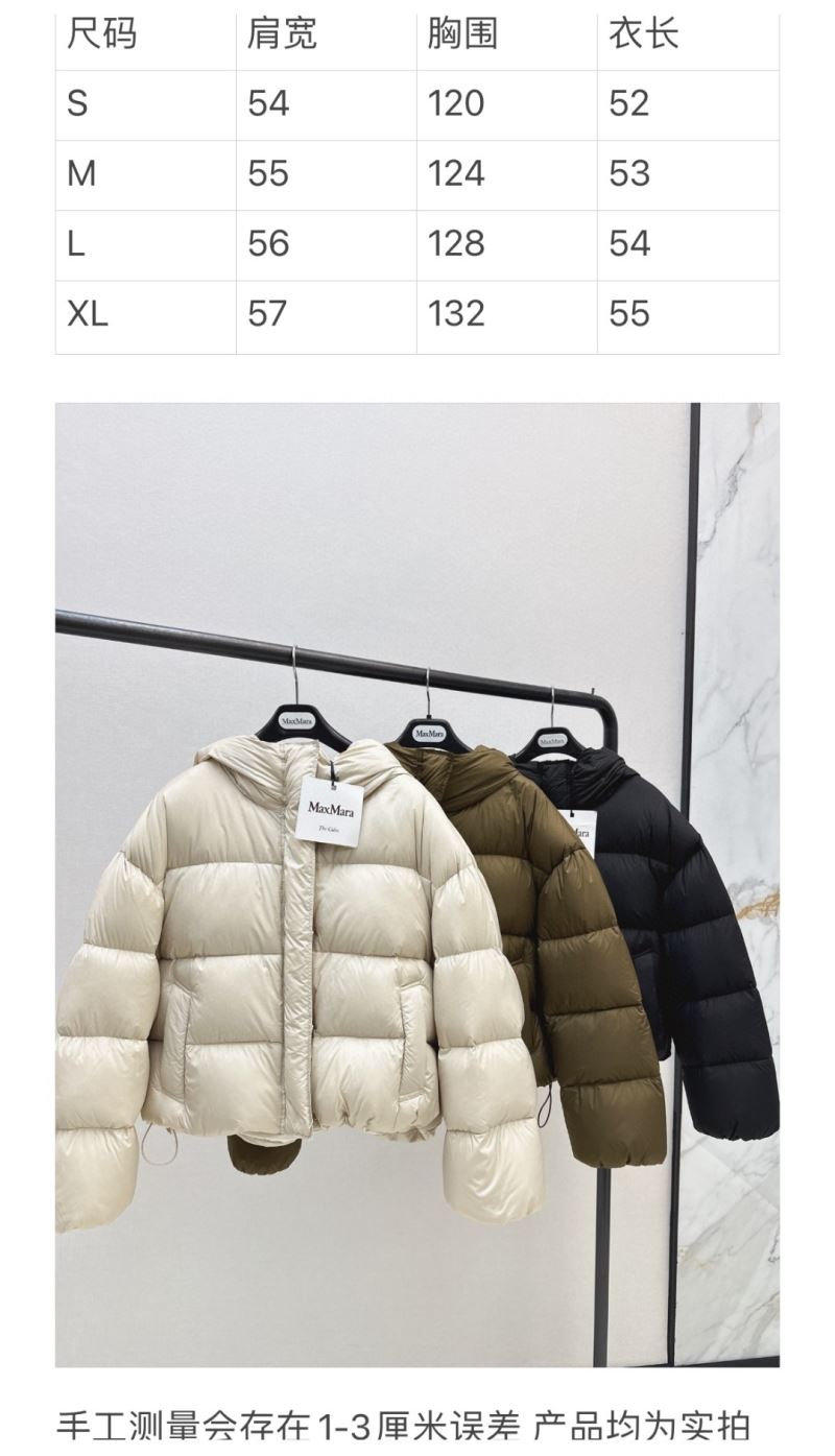 Max Mara Down Jackets